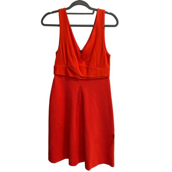 HD in Paris Anthropologie Size 4 Orange Sleeveless Dress - Picture 2 of 8